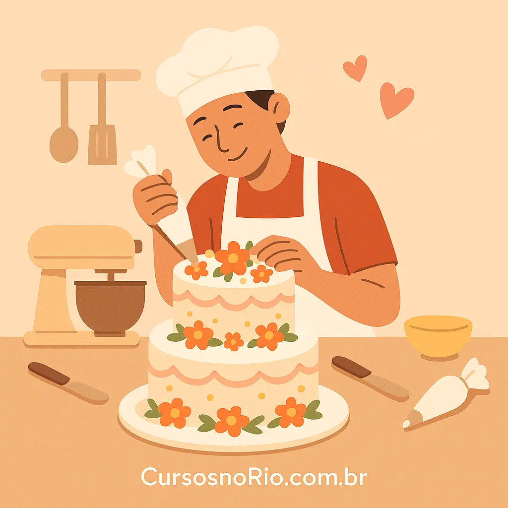 Curso de Confeitaria no RJ - Os 5 melhores cursos presenciais