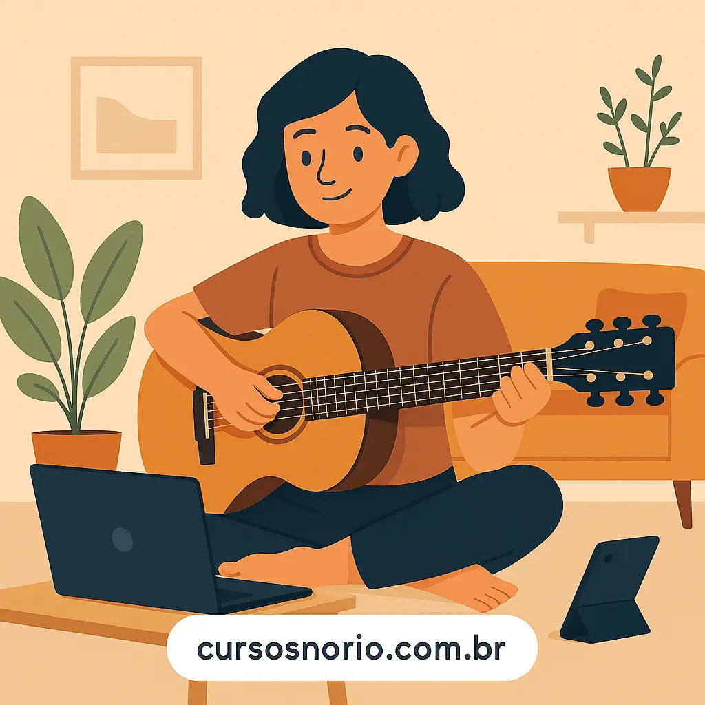 6 dicas de curso de Violão para iniciantes, gratuitos e online