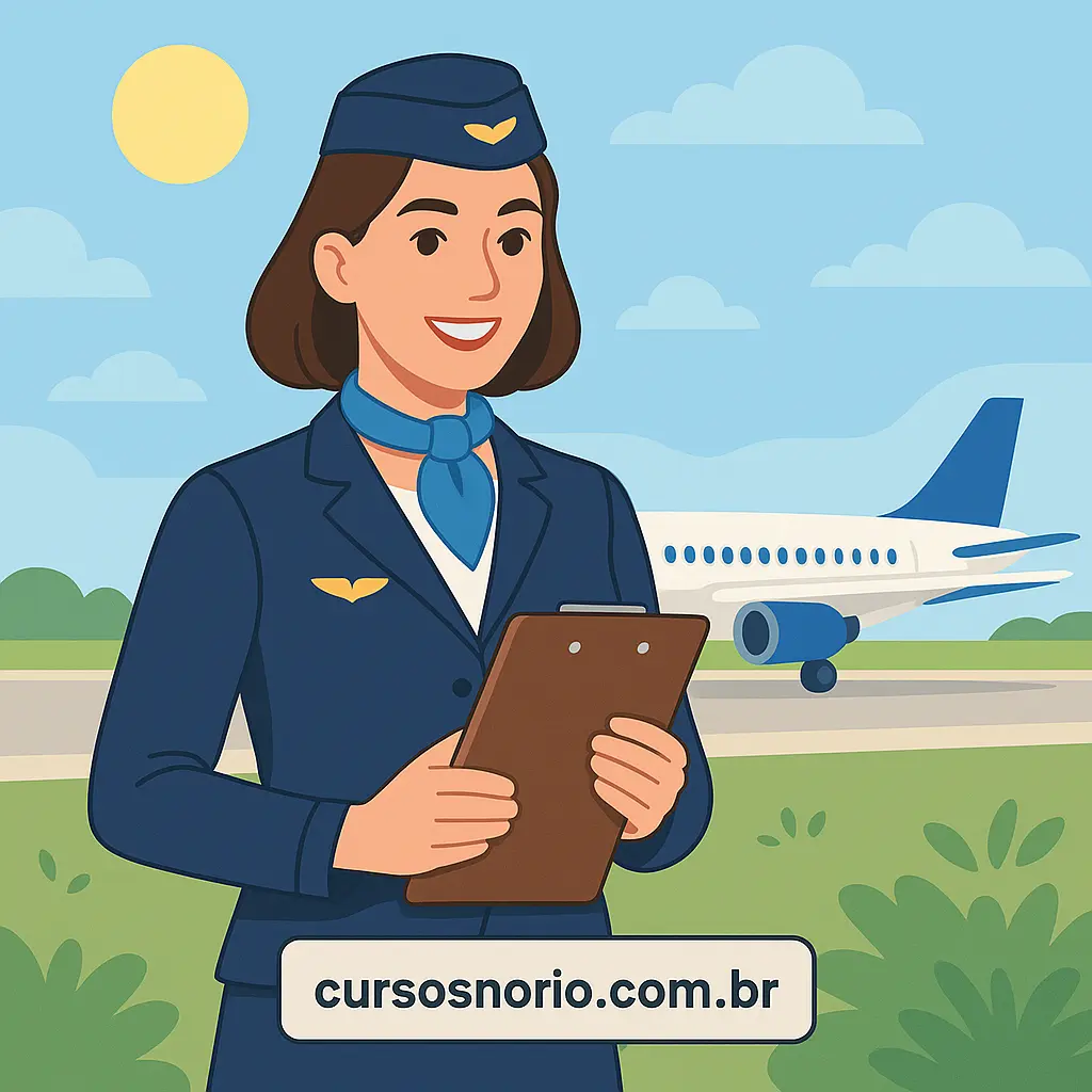 Curso de Comissário de Bordo no RJ - As 3 melhores opções