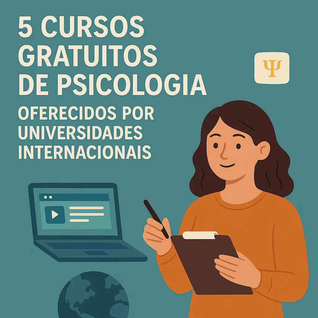 5 cursos gratuitos de Psicologia oferecidos por Universidades Internacionais